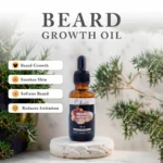 Beard Oil+Derma Roller for beard growth - Image 3